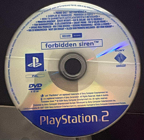 Forbidden Siren [Promo Not For Resale]