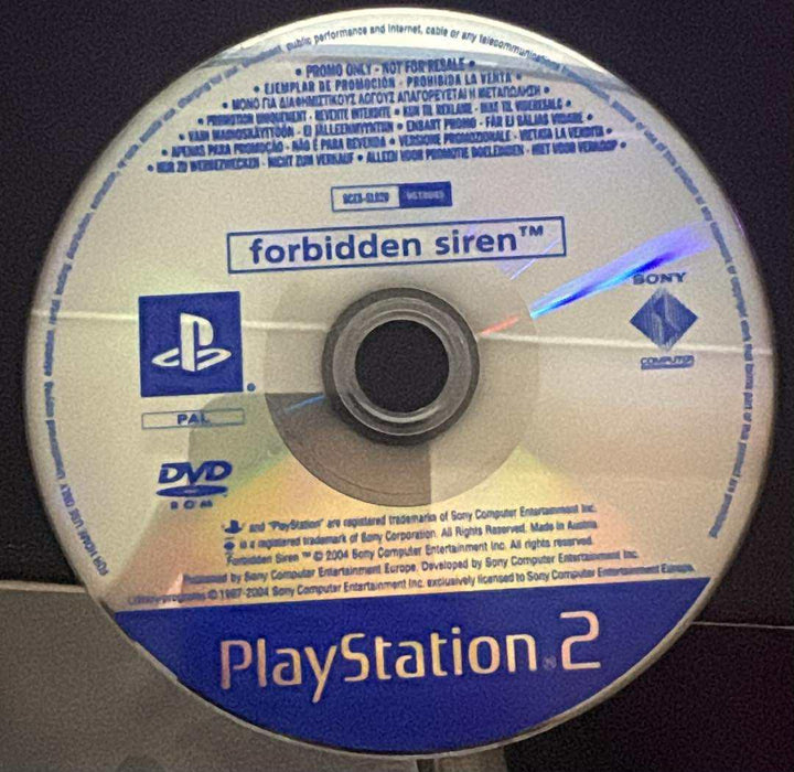 Forbidden Siren [Promo Not For Resale]