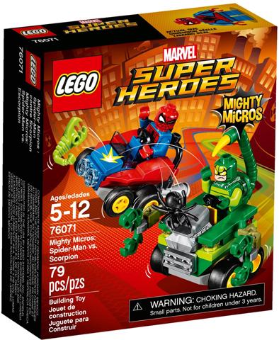 Mighty Micros: Spider-Man vs. Scorpion #76071