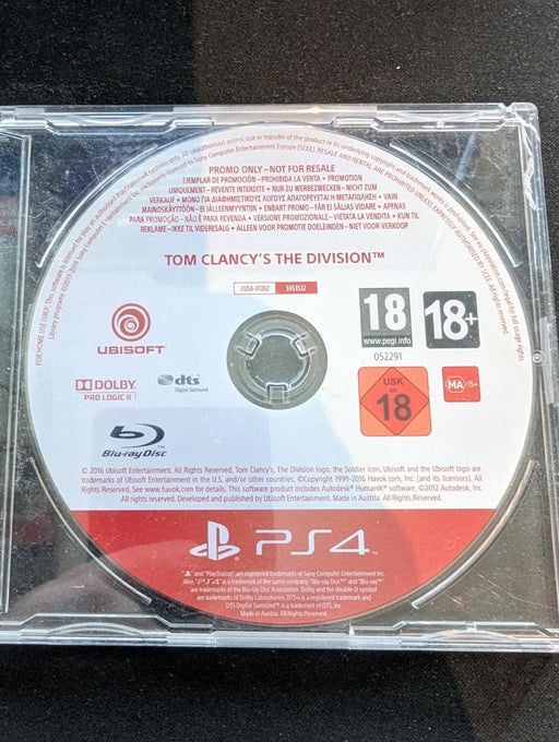 Tom Clancy's The Division [Promo Not For Resale]