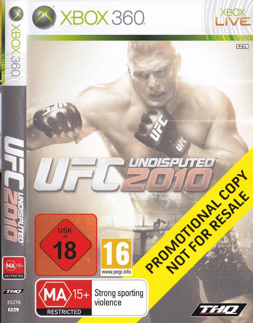 UFC Undisputed 2010 [Not for Resale]