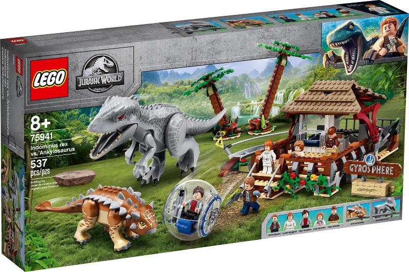Indominus rex vs. Ankylosaurus #75941