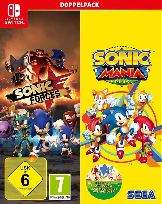 Sonic Mania Plus And Sonic Forces Double Pack