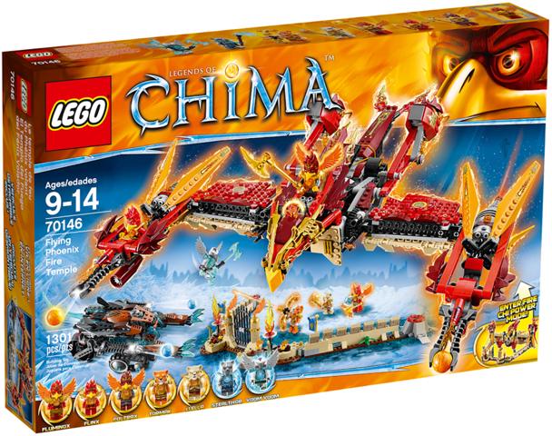 Flying Phoenix Fire Temple #70146
