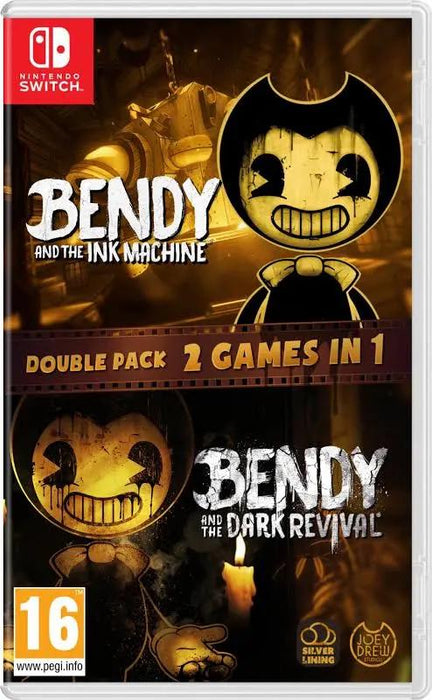 Bendy Double Pack: Bendy And The Ink Machine + Bendy And The Dark Revival