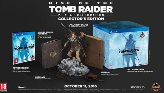 Rise of the Tomb Raider: 20 Year Celebration [Collector's Edition]