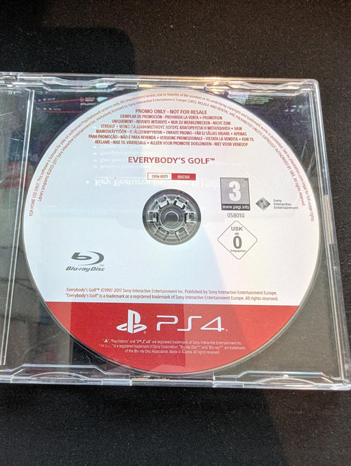 Everybody's Golf [Promo Not For Resale]