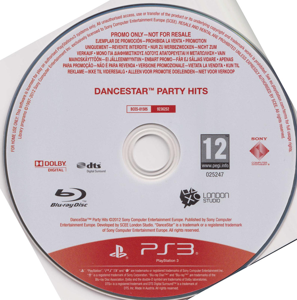 DanceStar Party Hits [Not For Resale]
