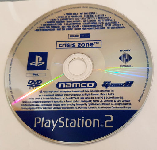 Crisis Zone [Promo Not For Resale]