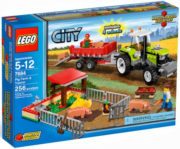 Pig Farm & Tractor #7684