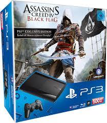 PlayStation 3 Super Slim 500GB Assassin's Creed IV Black Flag Bundle