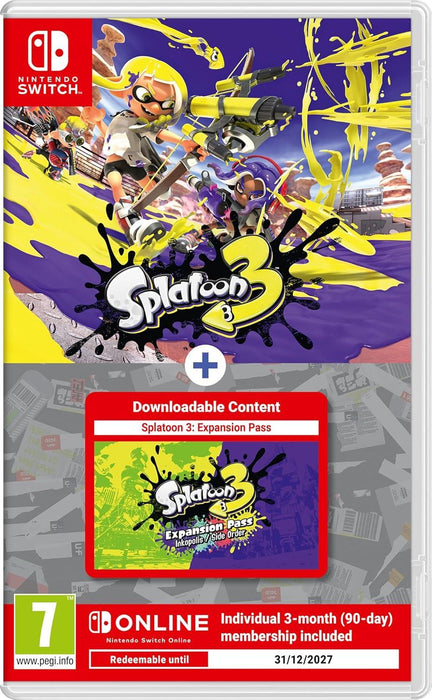 Splatoon 3 + Expansion Pass + 3 Months NSO