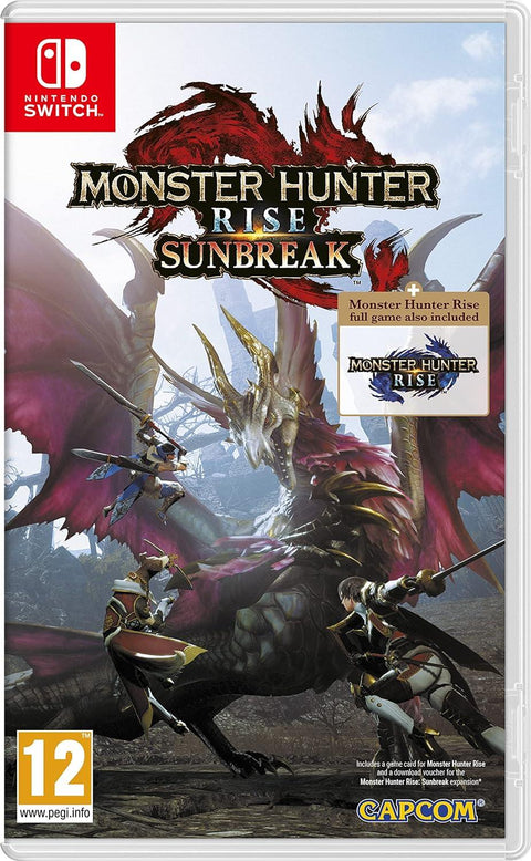 Monster Hunter Rise Sunbreak [Code in Box]