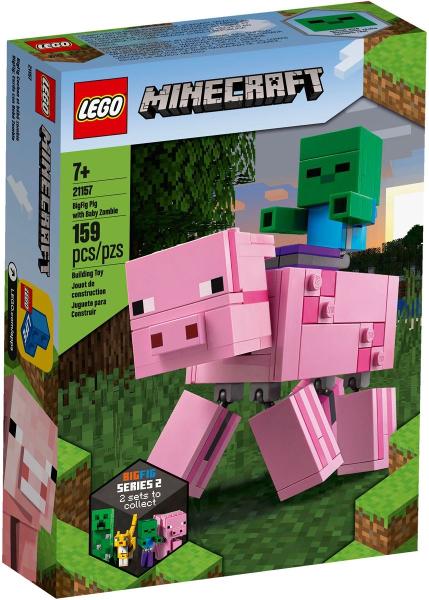 BigFig Pig with Baby Zombie #21157