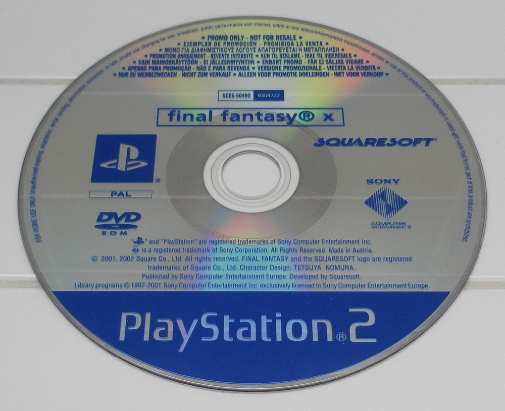Final Fantasy X [Promo Only - Not For Resale]