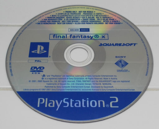 Final Fantasy X [Promo Only - Not For Resale]