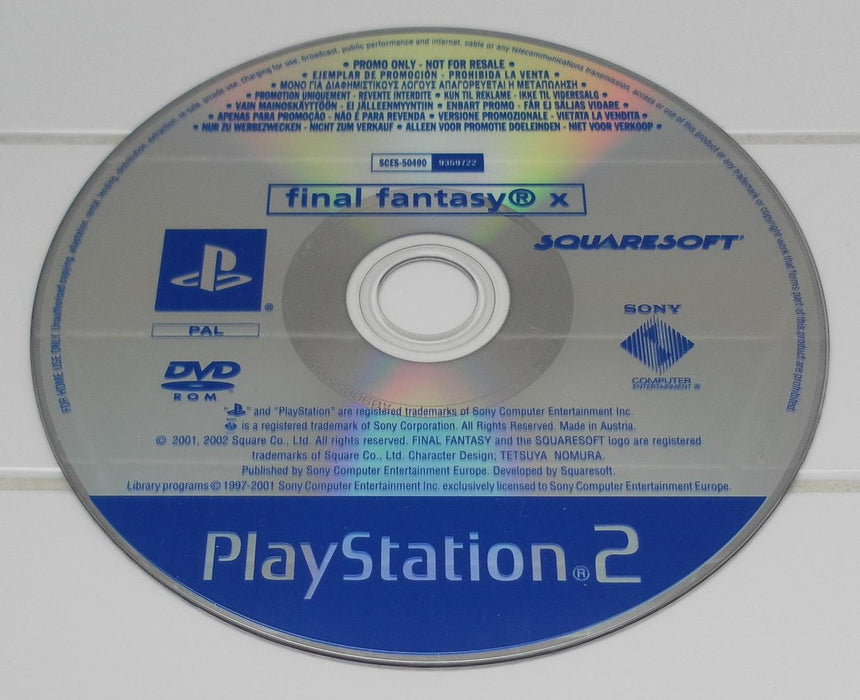 Final Fantasy X [Promo Only - Not For Resale]