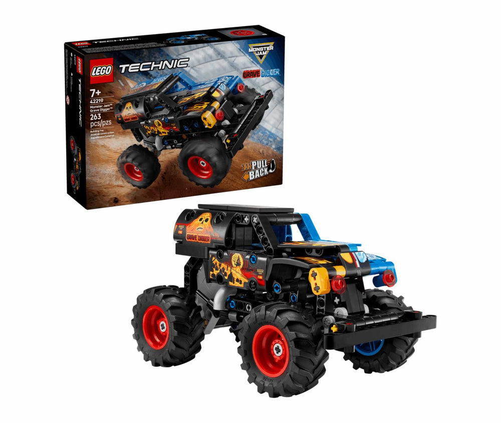Monster Jam Grave Digger Fire And Ice #42219