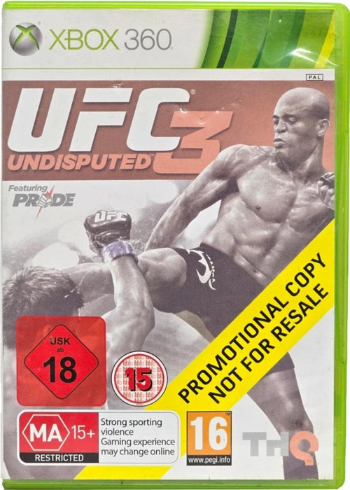 UFC Undisputed 3 [Not For Resale]