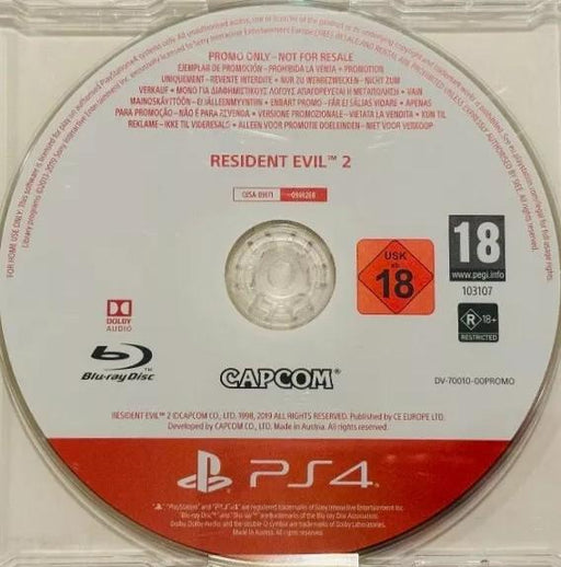Resident Evil 2 [Not For Resale]