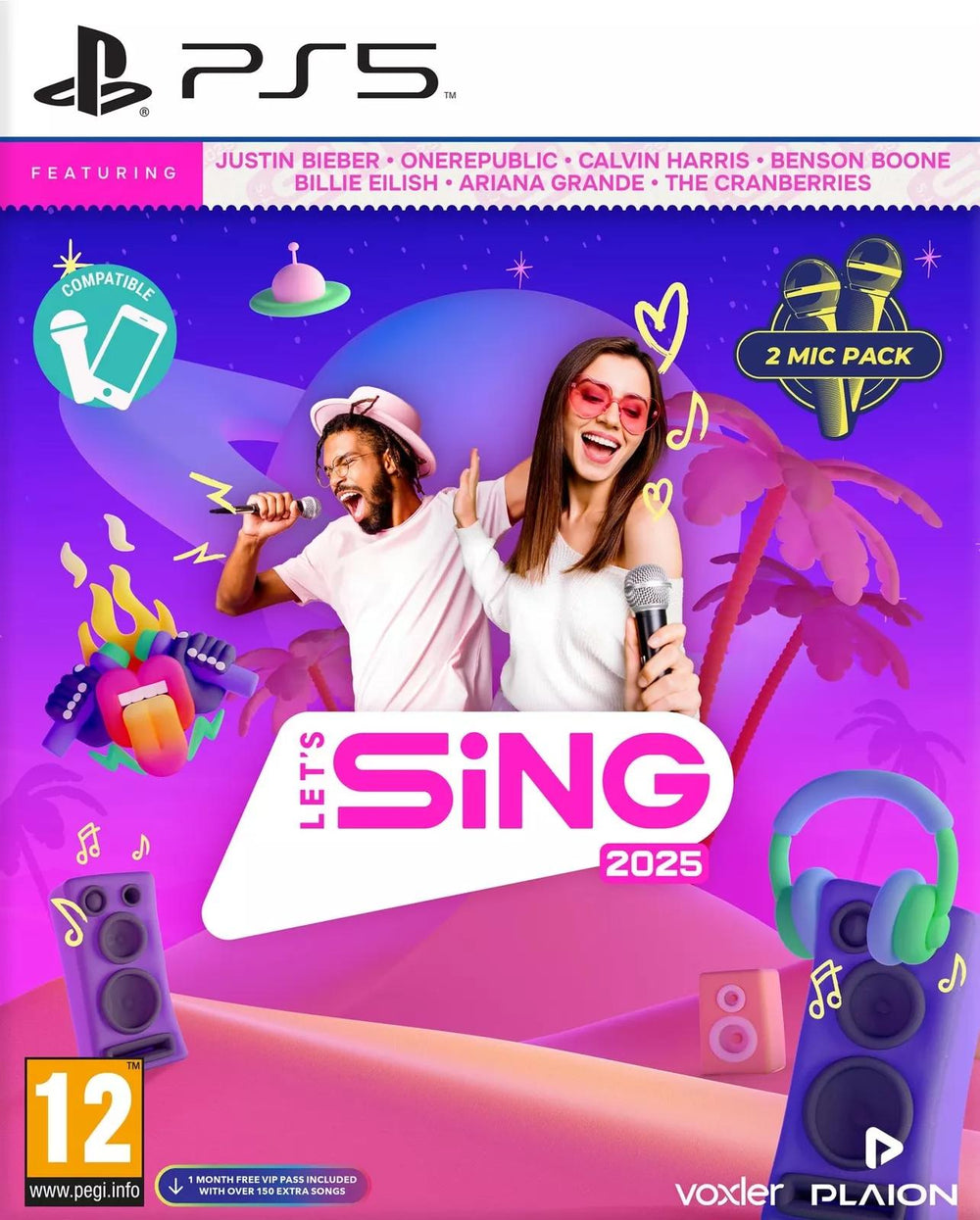 Let's Sing 2025 [2 Mic Pack]