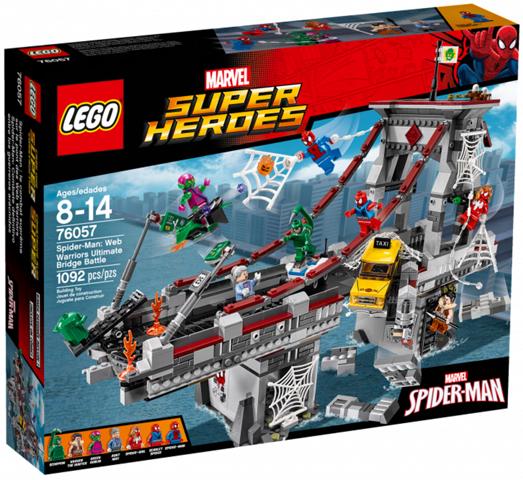 Spider-Man: Web Warriors Ultimate Bridge Battle #76057