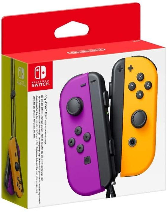 Joy-Con Neon Purple & Neon Orange