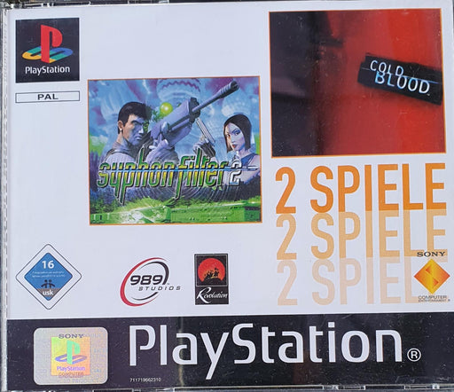 2 Games Syphon Filter 2 + Cold Blood