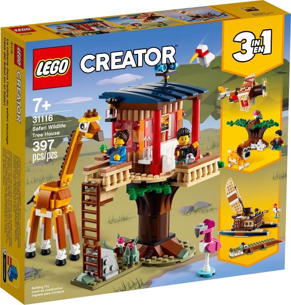 Safari Wildlife Tree House #31116