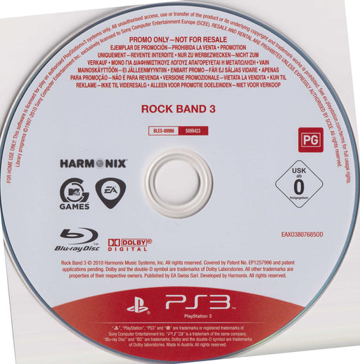 Rock Band 3 [Not For Resale]