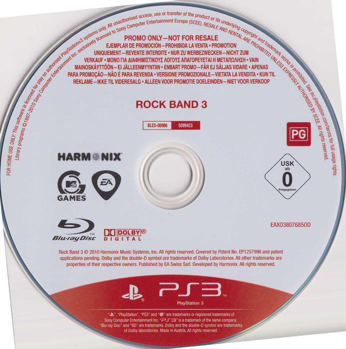 Rock Band 3 [Not For Resale]