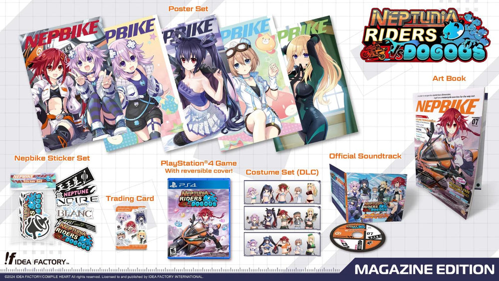 Neptunia Riders VS Dogoos [Magazine Edition]