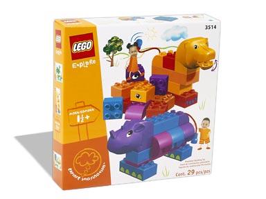 Rhino and Lion #3514
