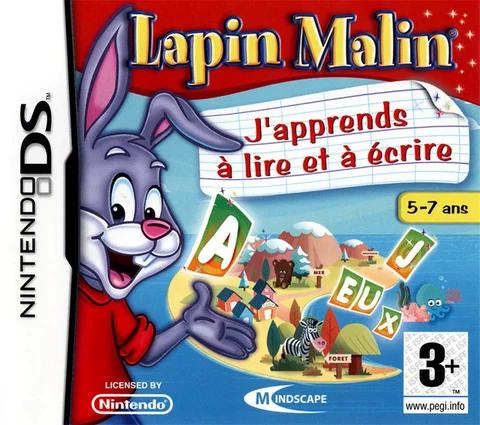 Lapin Malin J'Apprends À Lire Et Écrire