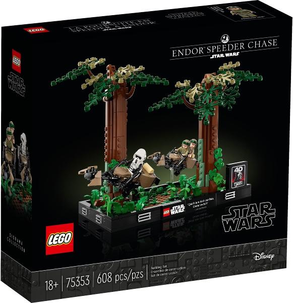 Endor Speeder Chase Diorama #75353