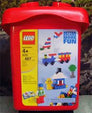 487 Piece Red Bucket #4105