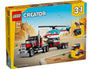 Flatbed Truck with Helicopter #31146