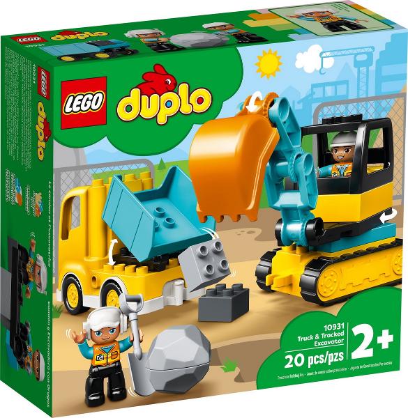 Truck & Tracked Excavator #10931
