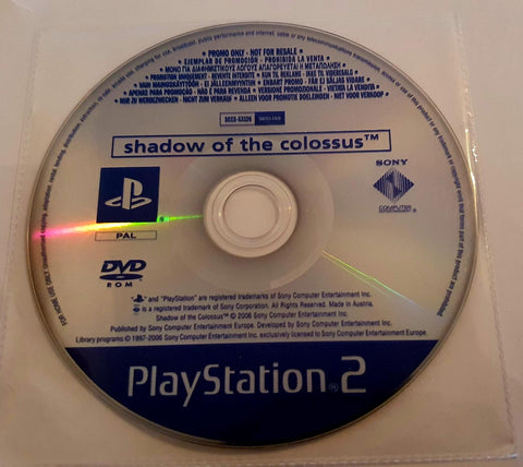 Shadow of the Colossus [Promo Not For Resale]