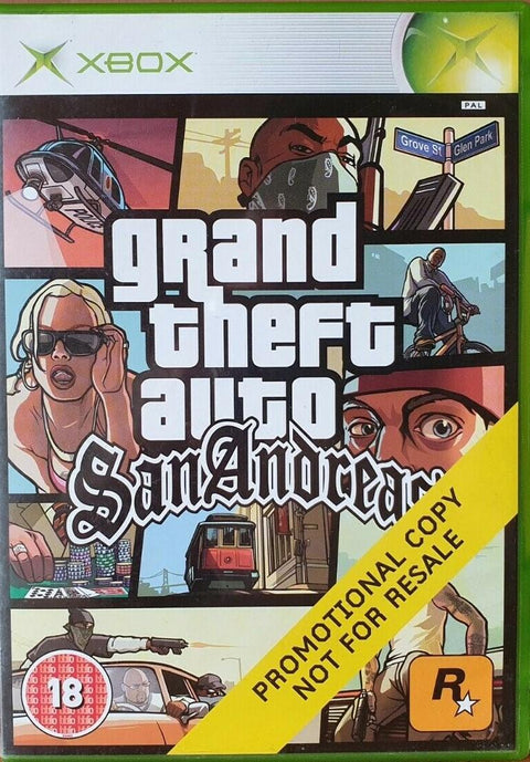 Grand Theft Auto: San Andreas [Not For Resale]
