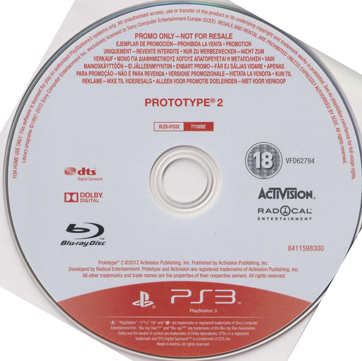 Prototype 2 [Not For Resale]