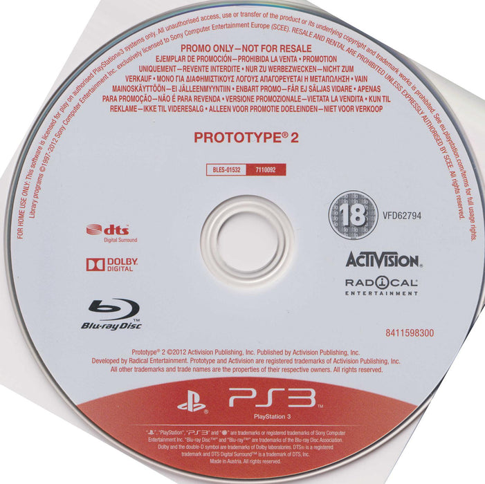 Prototype 2 [Not For Resale]