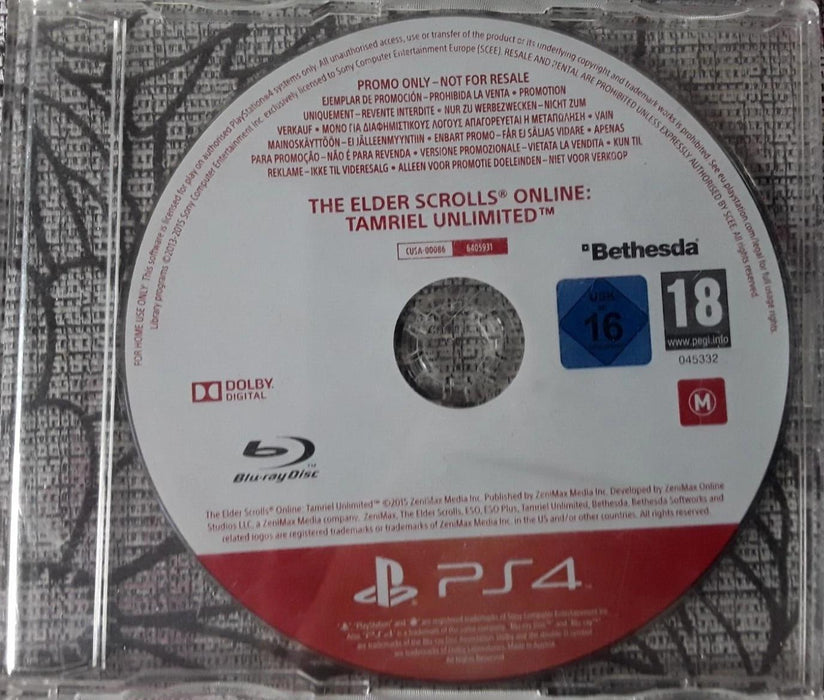 Elder Scrolls Online: Tamriel Unlimited [Not For Resale]