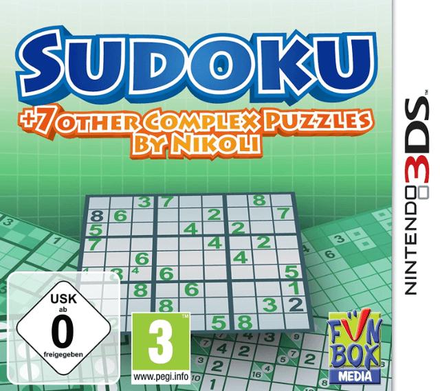 Sudoku + 7 Other Complex Puzzles by Nikoli