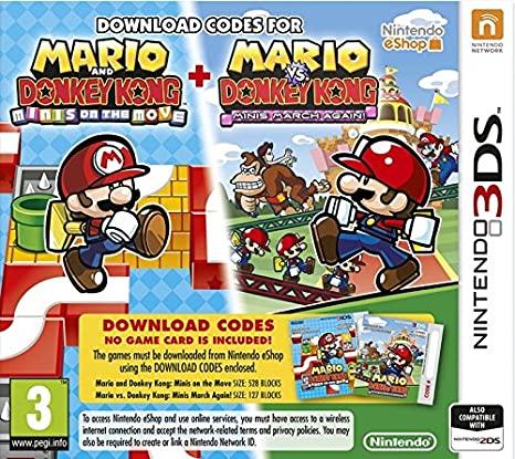 Mario and Donkey Kong: Minis on the Move + Minis March Again