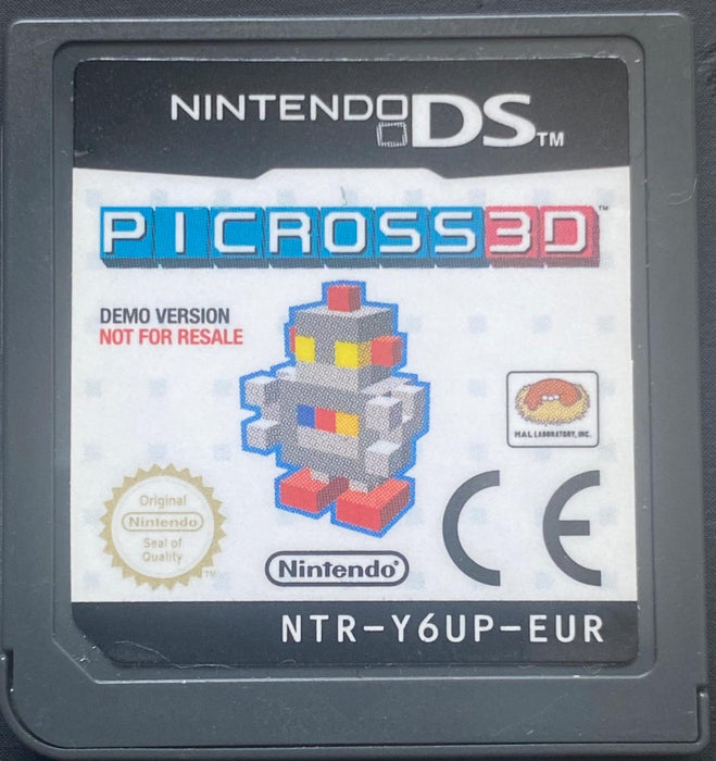 Picross 3D [Not For Resale]
