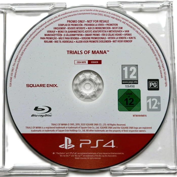 Trials Of Mana [Not For Resale]