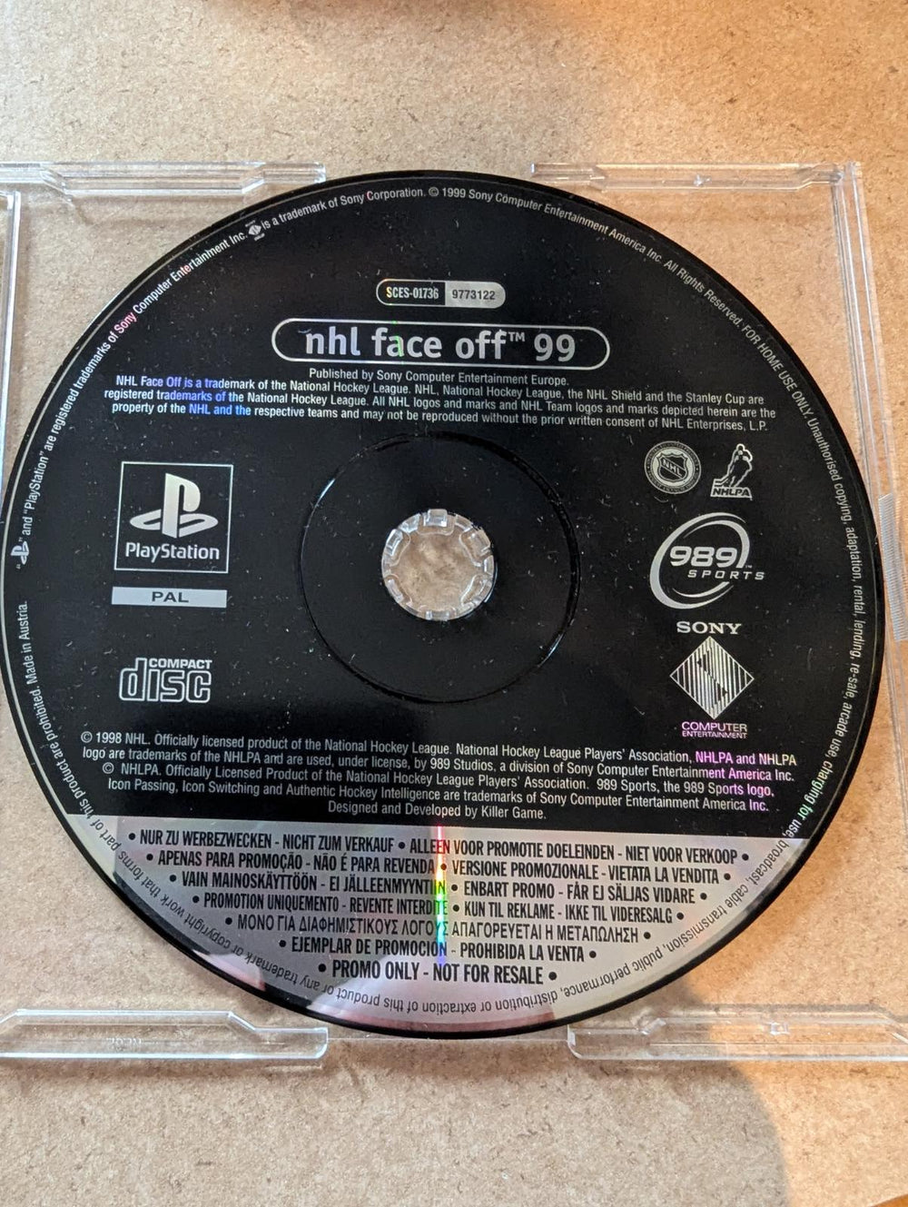 NHL Face Off 99 [Promo Not For Resale]