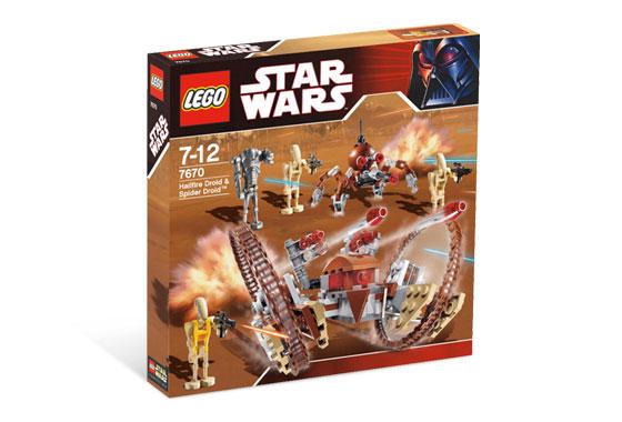 Hailfire Droid & Spider Droid #7670