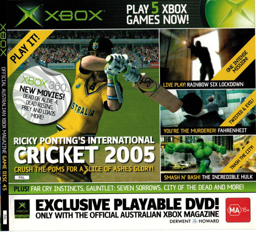 Official Australian Xbox Magazine Game Disc #45